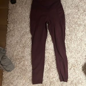 Dan skin barely worn leggings maroon